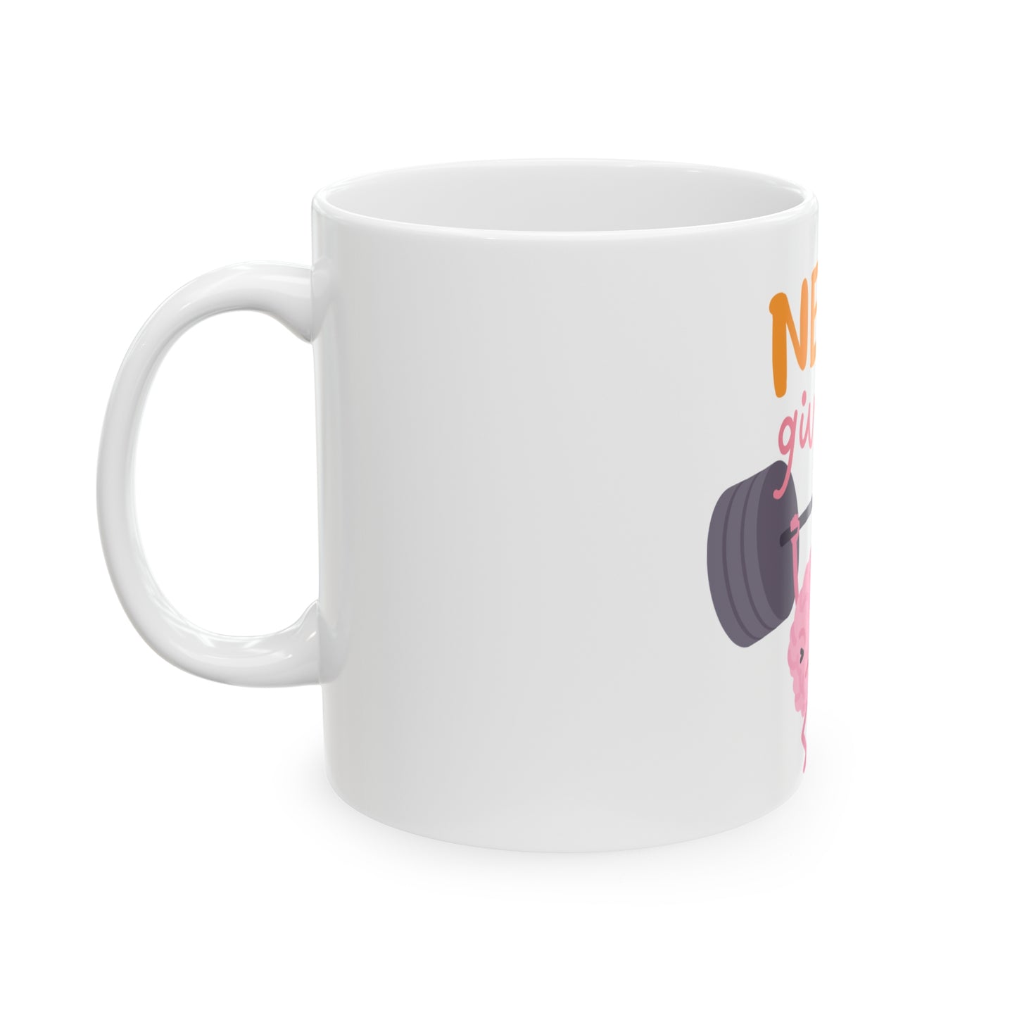 Never Give Up Mug, 11oz