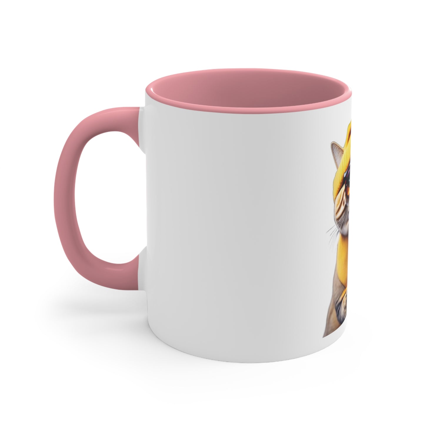 Sebastian Paw Unique Funny Cool Cat - Accent Coffee Mug, 11oz